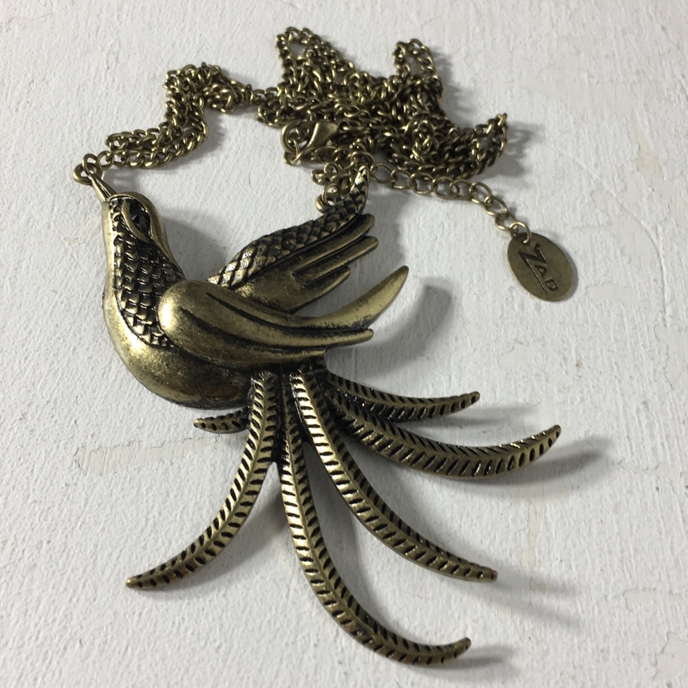 ZAD Large Bird Necklace